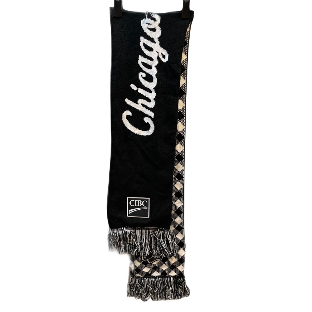 ❤️ CHICAGO BLACKHAWKS HOCKEY BLACK WINTER SCARF